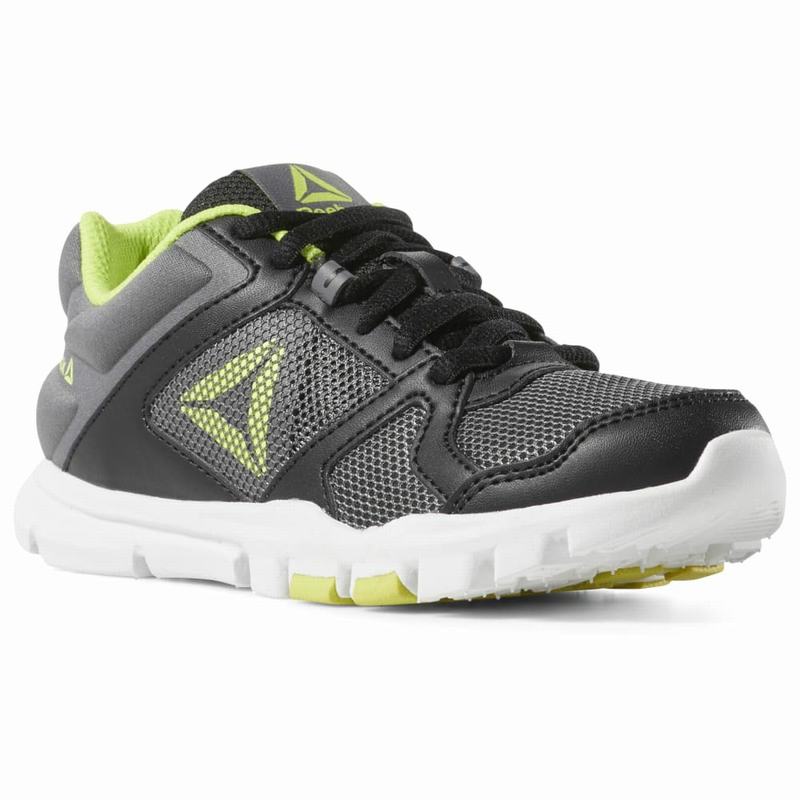 Adidasi Training Reebok Yourflex Train 10 Baieti Negrii/Verzi Deschis Romania NF8259GU